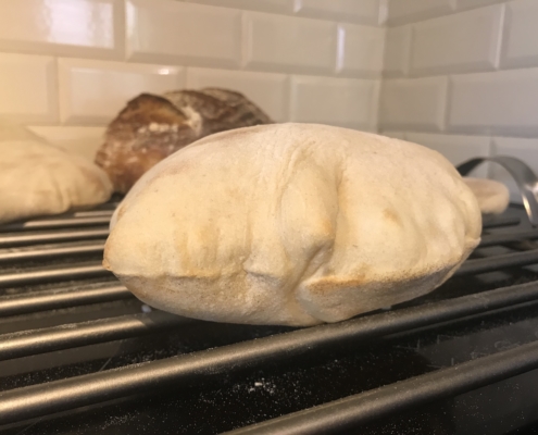 Sourdough Pitta bread