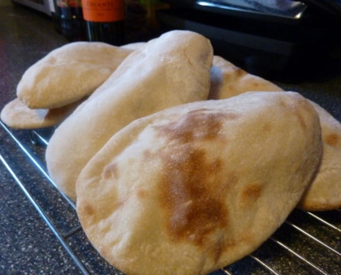 Sourdough Pitta Bread