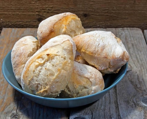 Sourdough breakfast rolls